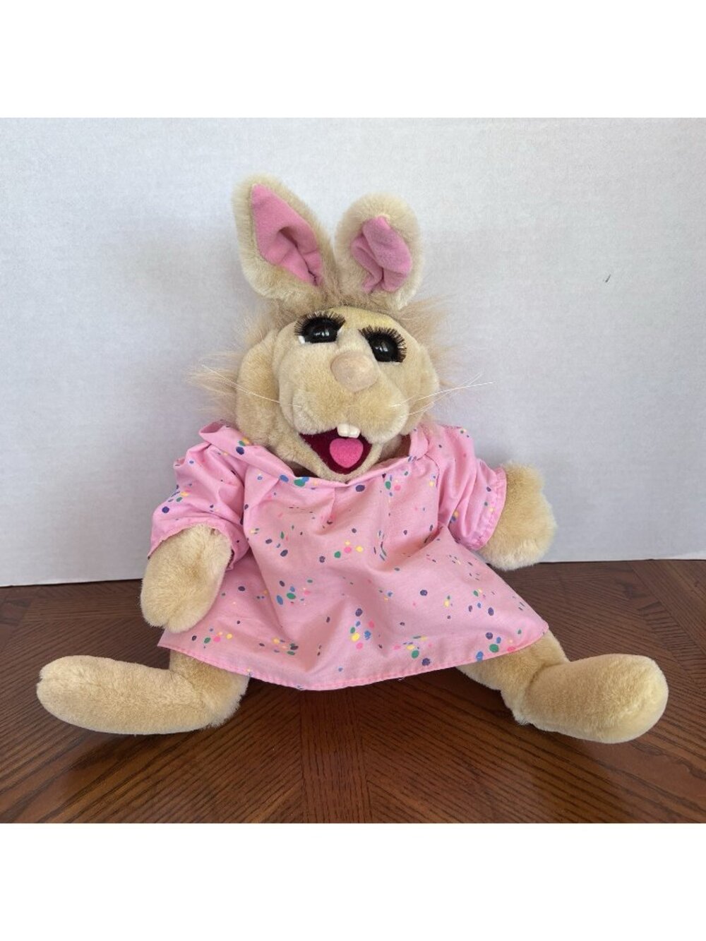 Girl Twitch Bunny Puppet Plush Jim Henson The Tale Of The Bunny Picnic Applause